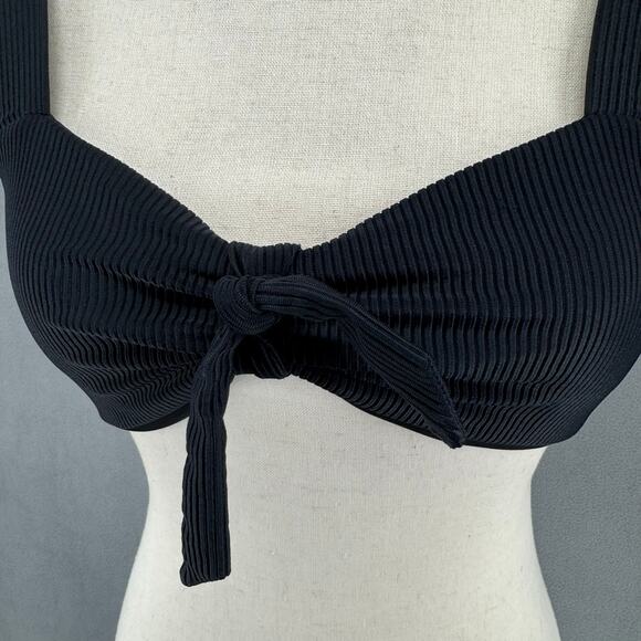 Staple Swim Fayt the Label Bikini Top Womens 8 (4 US) Black Neutral Australian - Picture 5 of 10